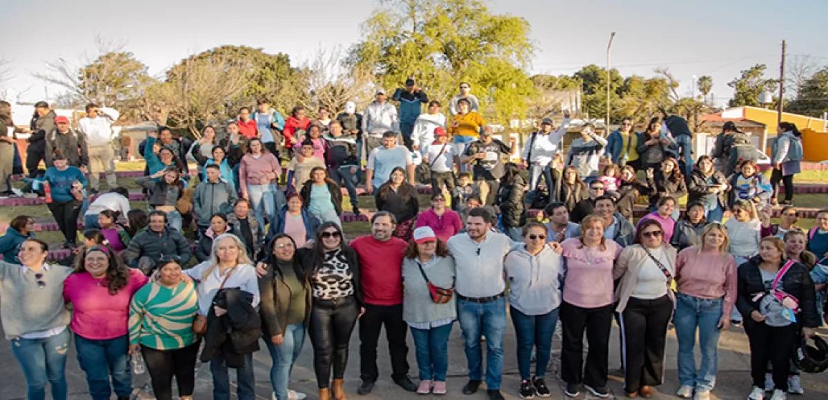 Acto de Cambiá Corrientes en Barrio Nuevo