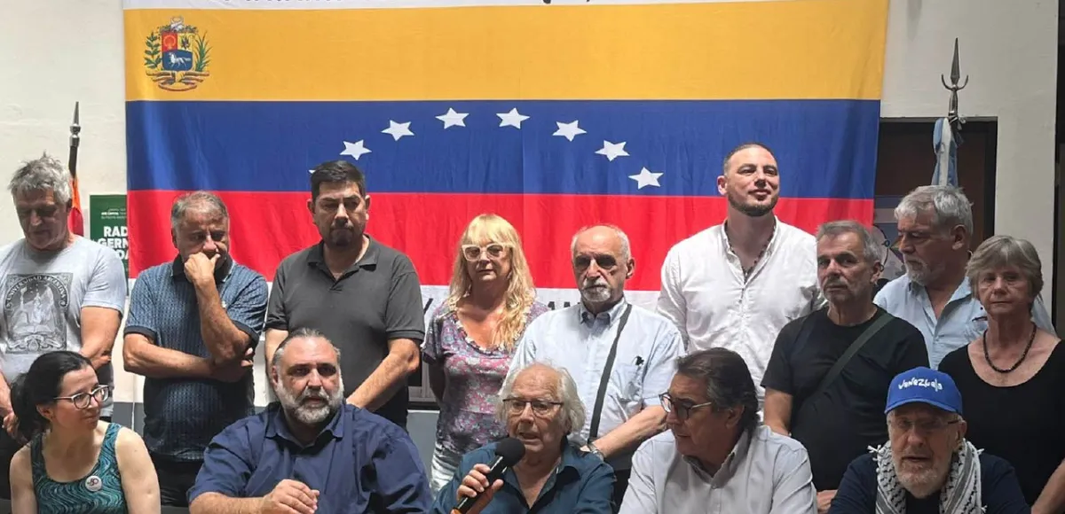 “¡No a la injerencia de Estados Unidos en América Latina y el Caribe!”