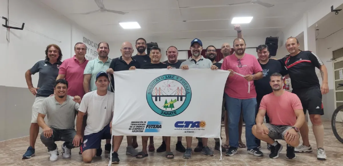 La CoNAT en la nueva conducción de Luz y Fuerza Zárate