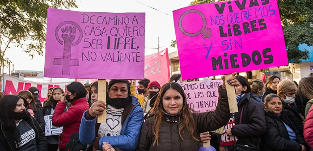 Rumbo al 8M: Movilización en Santiago del Estero