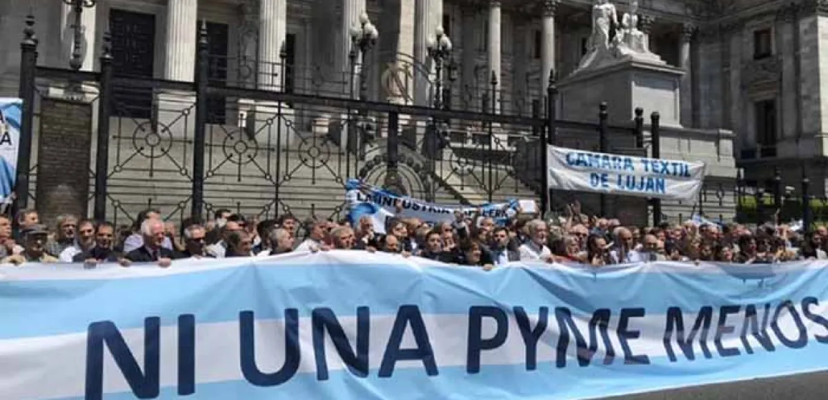 Las Pymes llevaron su reclamo al Congreso