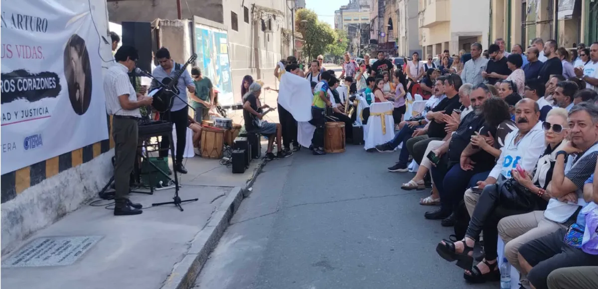 Homenaje a los hermanos Arancibia