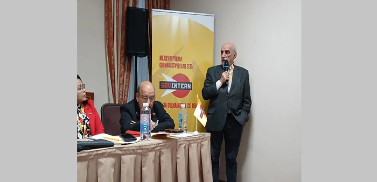 “La guerra en medio oriente agudizó la crisis del capitalismo”