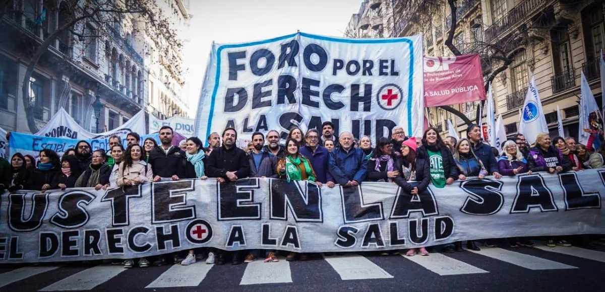 Turno para la Marcha Federal de la Salud