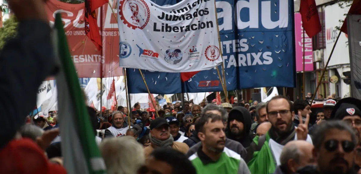 El Garrahan y la Corriente Nacional Agustín Tosco presentes en la Marcha Federal de la Salud
