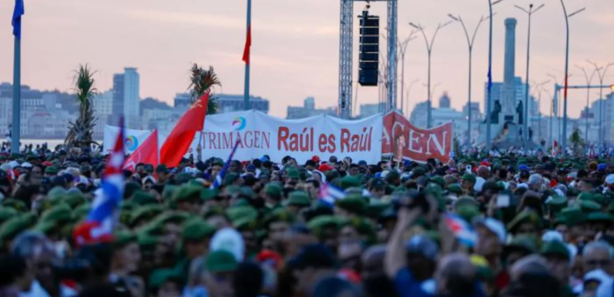 Marcha en apoyo a Raúl