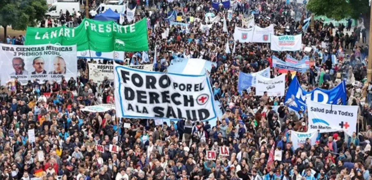 Balance positivo de la Marcha Federal de Salud