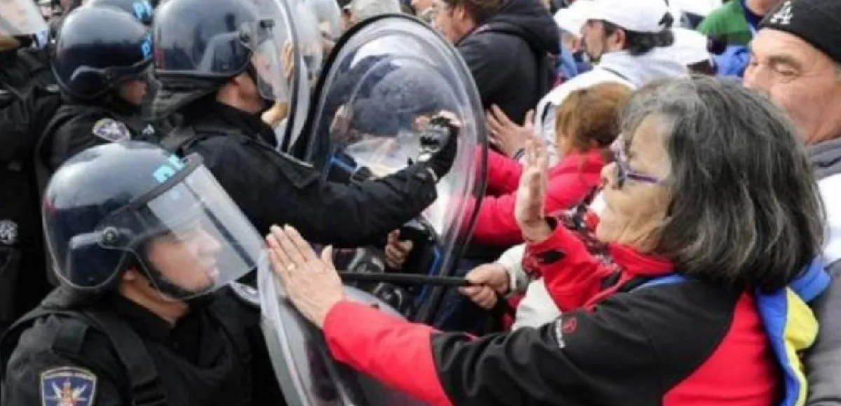 Catamarca. Represión contra jubilados en Catamarca