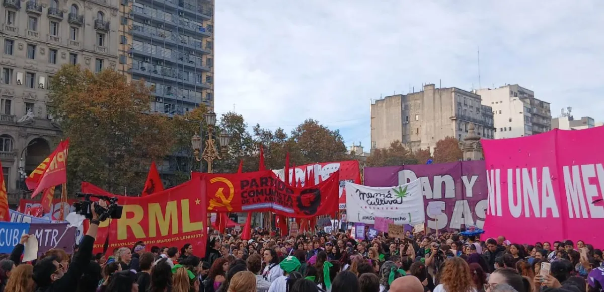 En todo el país se hizo oír el grito de Ni Una Menos