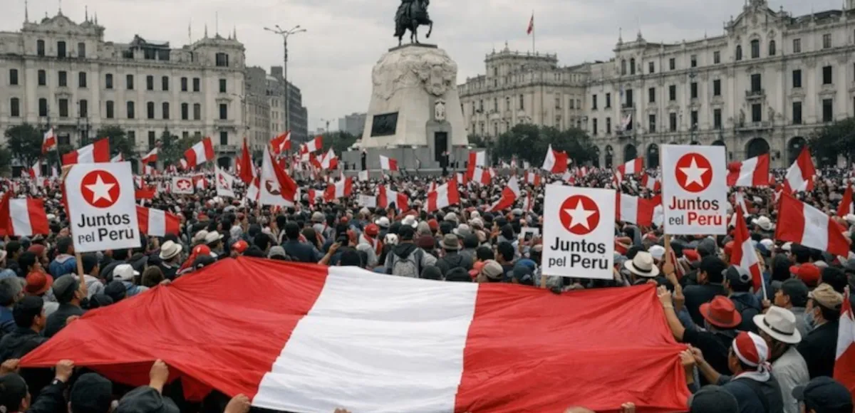 El pueblo peruano se moviliza por “Justicia Electoral”