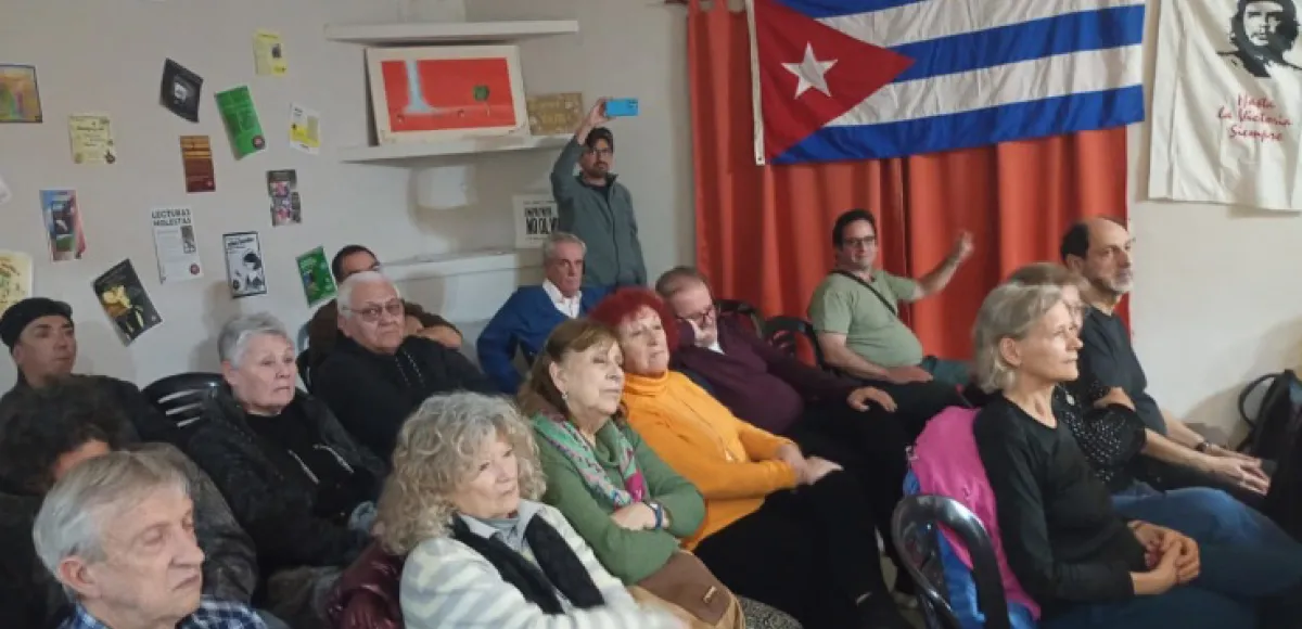 Solidaridad con la Revolución Cubana en Neuquén