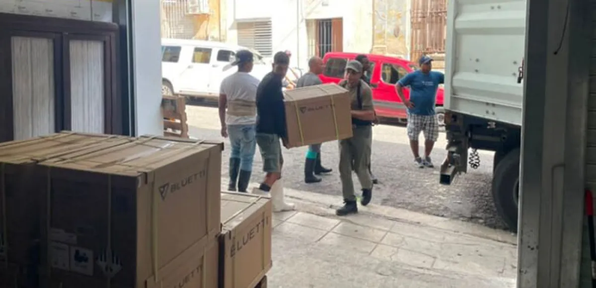 Distribuyen en Cuba equipos fotovoltaicos recibidos desde Argentina