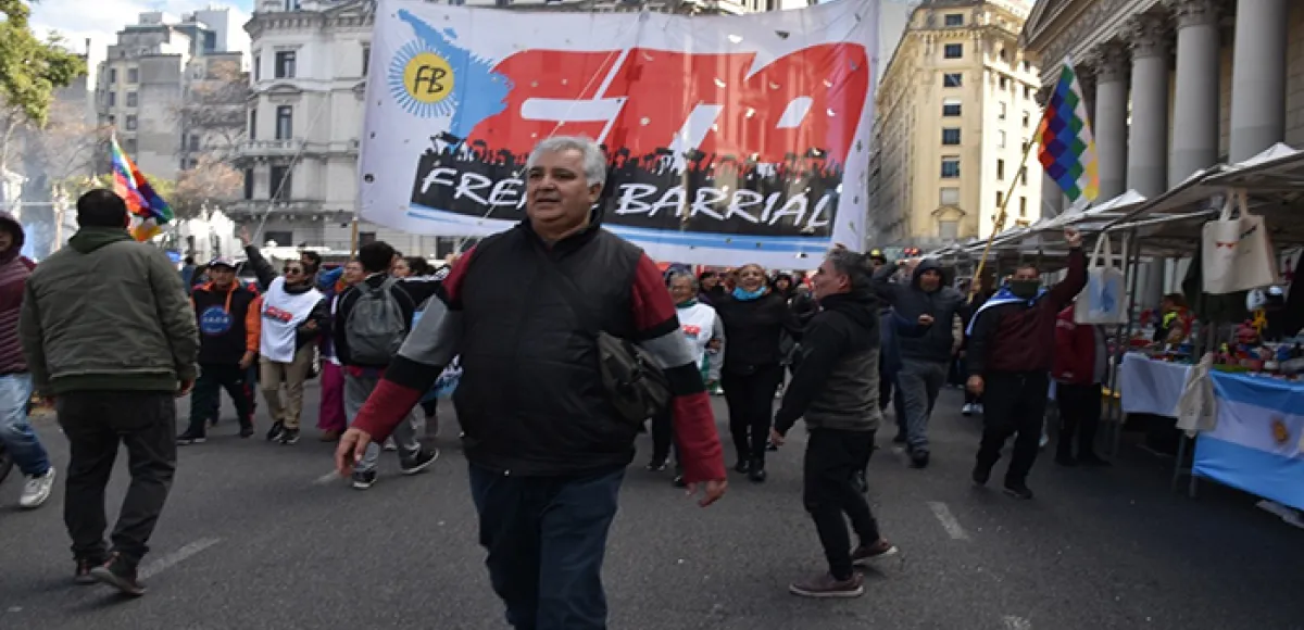 Los movimientos sociales marcharon por Paz, Pan, Tierra, Techo y Trabajo