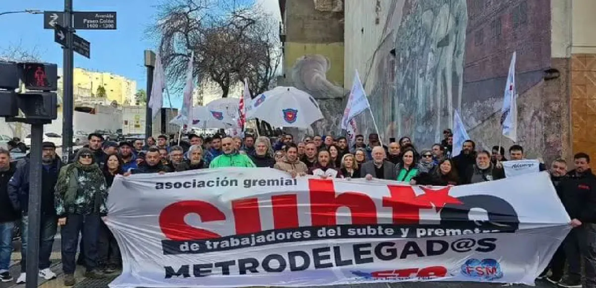 Apoyo a los trabajadores del Subte