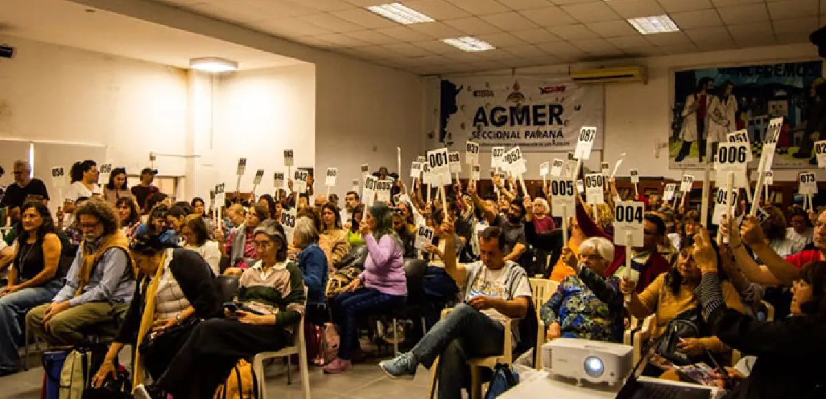 Los docentes entrerrianos profundizan la lucha