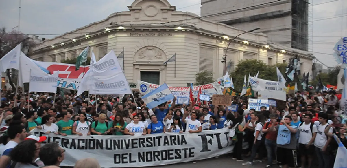 Marcha Federal también en Corrientes