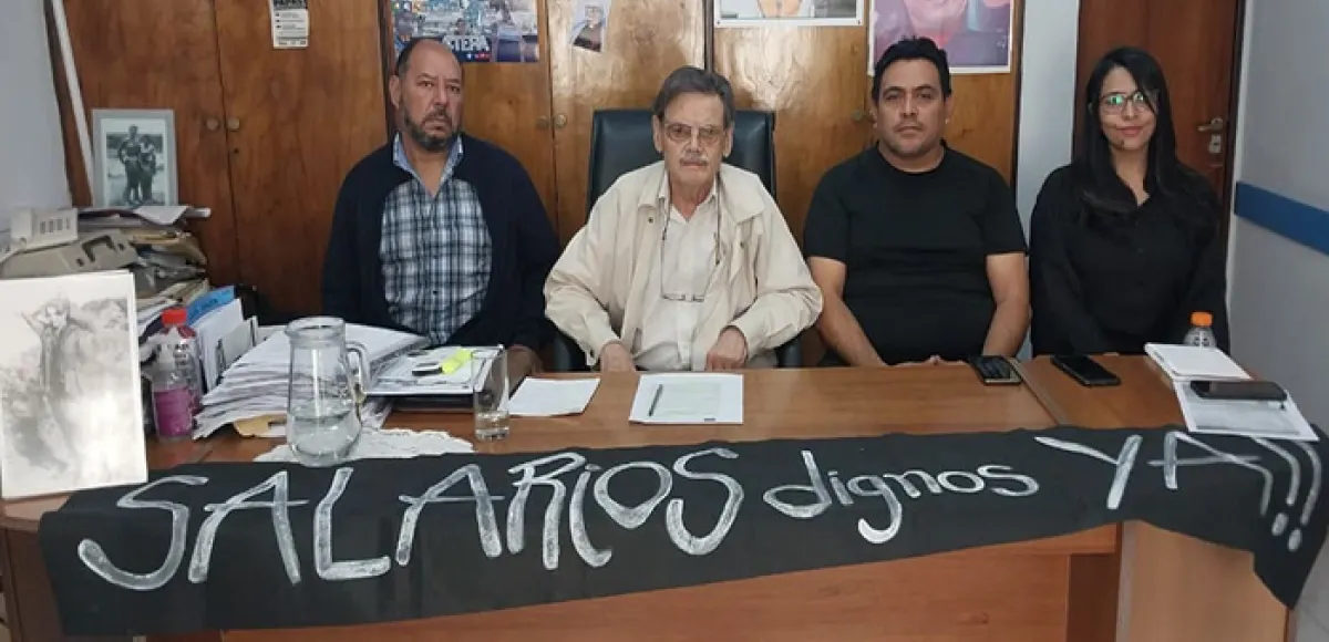 Sigue el reclamo salarial de la AMP ante el ajuste de Milei y Quintela